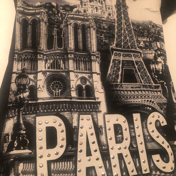 Hello Paris stretchy T-shirt - Picture 2 of 4